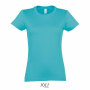 IMPERIAL WOMEN - IMPERIAL DAMES T-Shirt 190g - L - Atolblauw